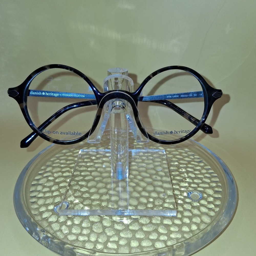 New PRODESIGN Denmark Eyeglass Danish Heritage  Round 45-22-135 Classy Specs